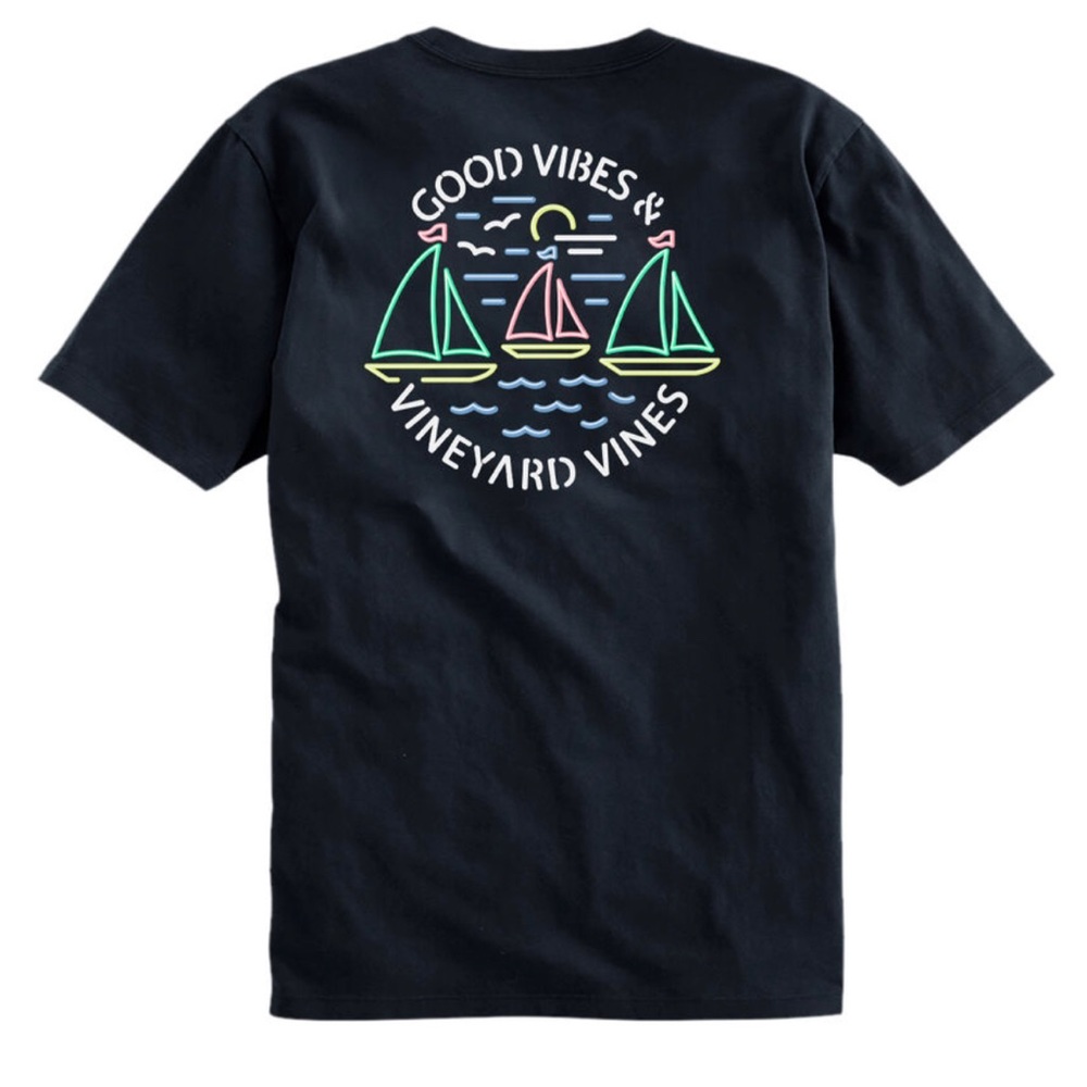 “Good Vibes & Vineyard Vines” Boys’ Tee